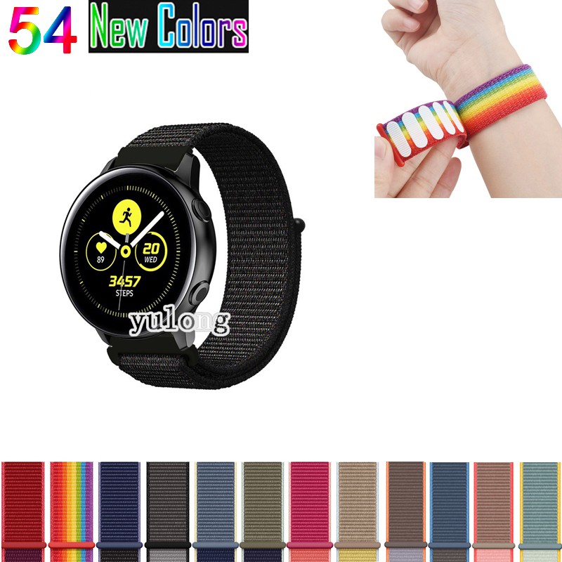 Dây đeo Nylon có khóa cho đồng hồ Samsung Galaxy Watch Active 2