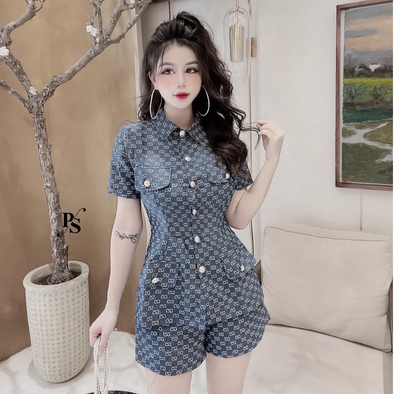 Set Sơ Mi Bò Cúc Đồng Nắp Túi Cao Cấp