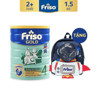 [Tặng Balo Phi Hành Gia Cho Bé] Sữa Bột FRISO GOLD 4 1500g