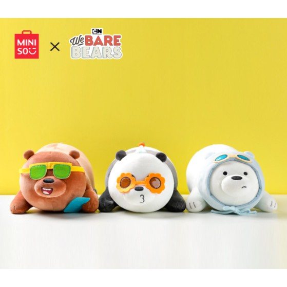 GẤU BÔNG WE BARE BEAR X MINISO