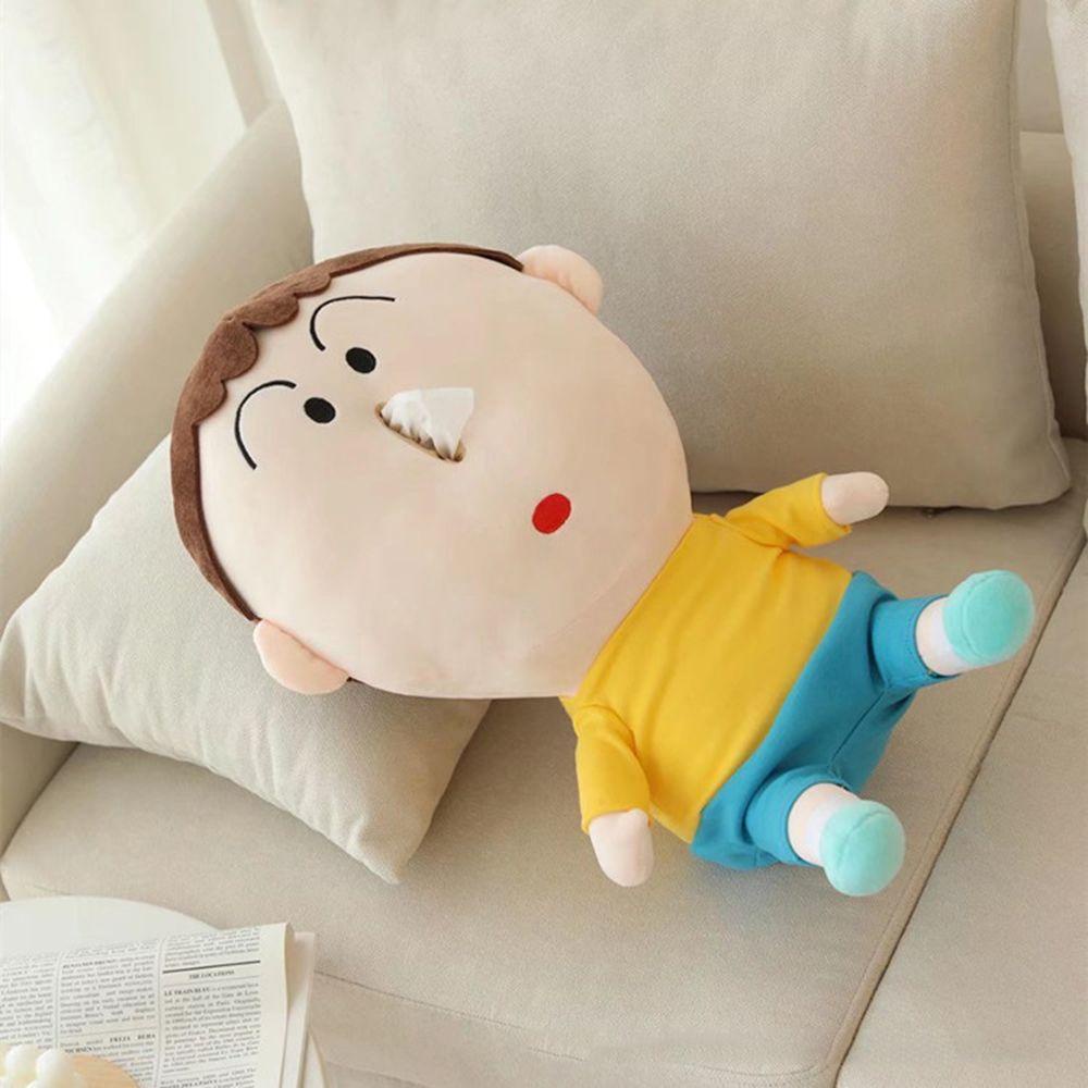 Búp Bê Nhồi Bông Hình Shin-chan Hoạt Hình Sáng Tạo Trang Trí Nhà Cửa