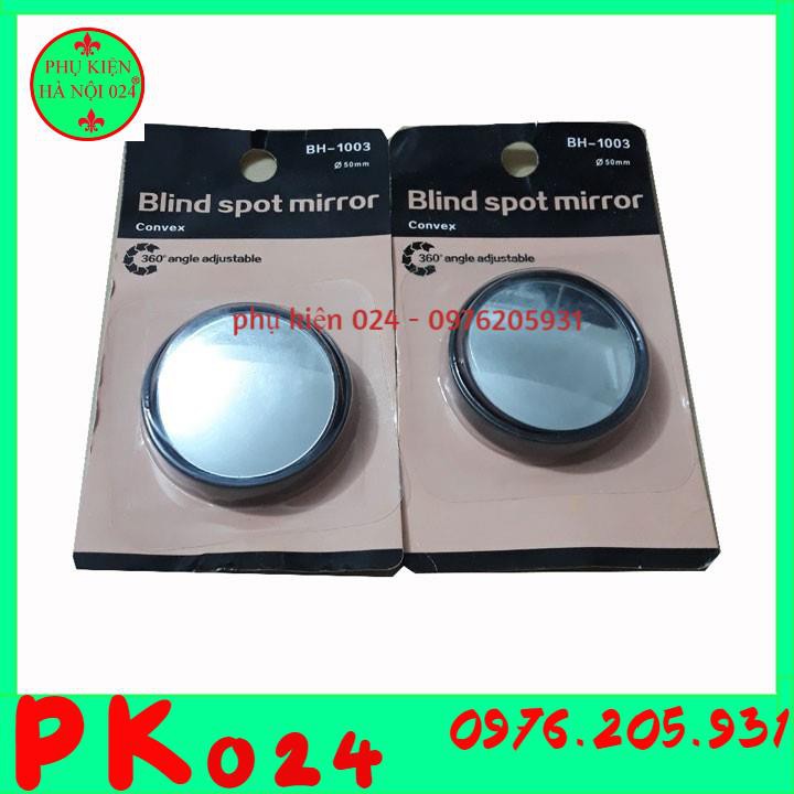 Gương Chiếu Hậu Mini Đường Kính 55mm Cho Ô Tô Góc Điều Chỉnh 360 Độ