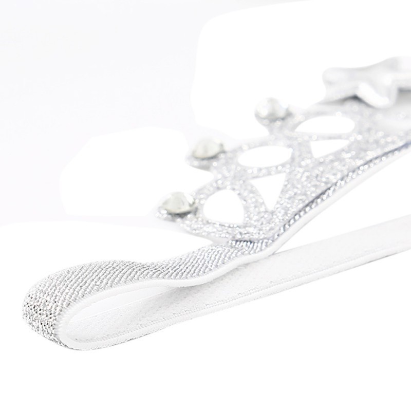 Băng đô vương miện dễ thương cho bé gái 0-18 tháng tuổi