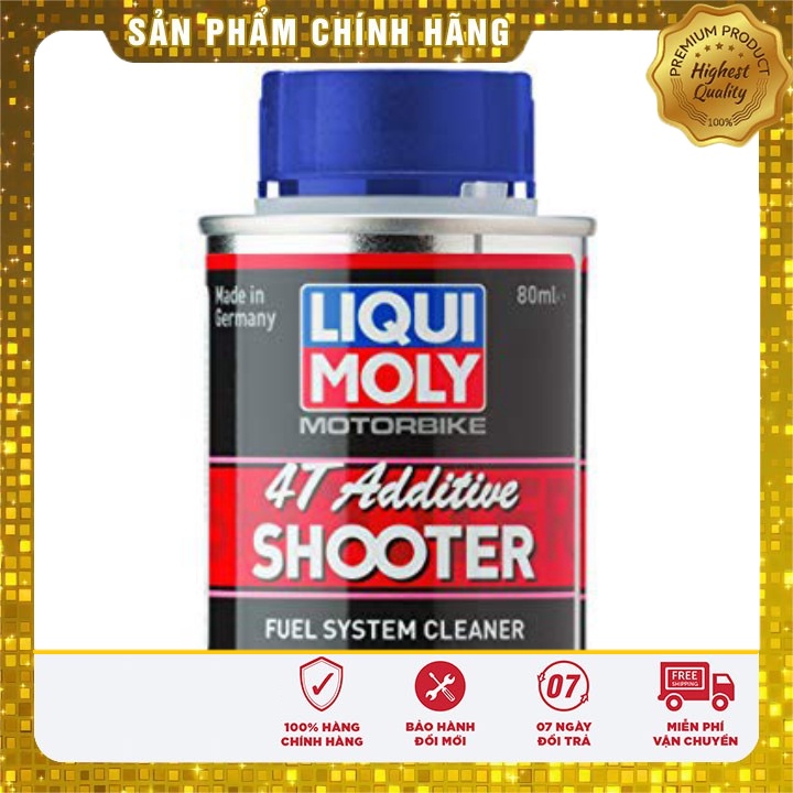 Dung dịch vệ sinh buồng đốt Liqui Moly 4T Additive Shooter Carbon Cleaner