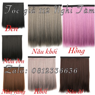 Combo tóc mũ có thể tháo rời