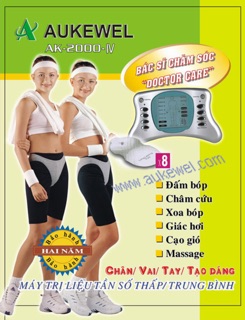Máy điện xung Auke 8 miếng dán - Đức
