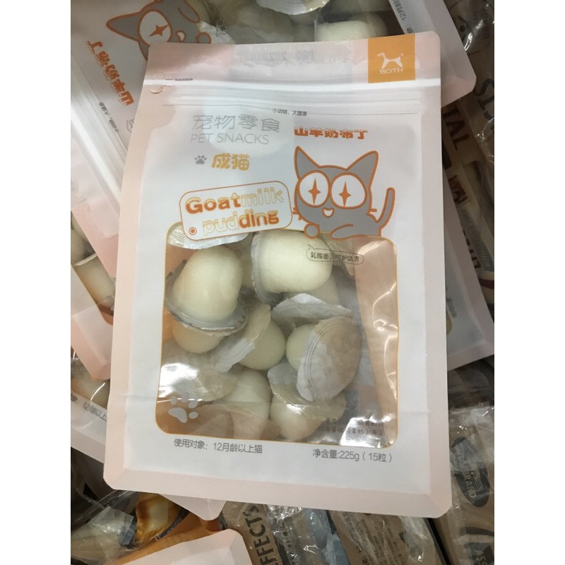 [Mã PET50K giảm Giảm 10% - Tối đa 50K đơn từ 250K] Túi pudding sữa dê cho mèo