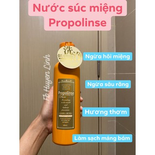 Nước súc miệng Propolinse 600ml Nhật Bản xúc miệng trắng răng Nhật chính hãng