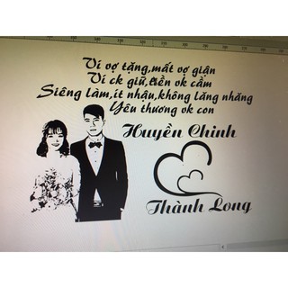 Ví da nam khắc chân dung