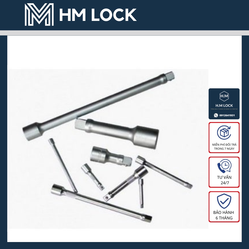 Đầu Típ Nối Dài 1/4", 3/8", 1/2" TOP - TUỲ CHỌN SIZE DÀI