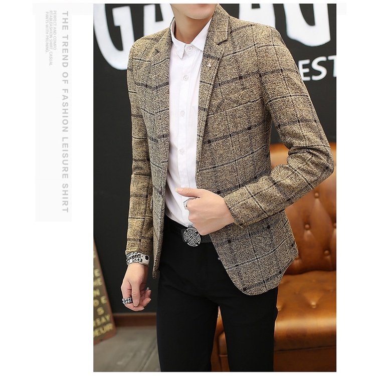 Áo Khoác Một Mảnh Phong Cách Hàn Quốc Thời Trang Cho Nam