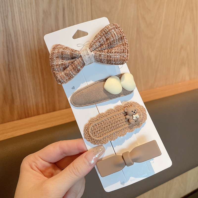 Kẹp Tóc Hình Nơ Dễ Thương Cho Bé Gái