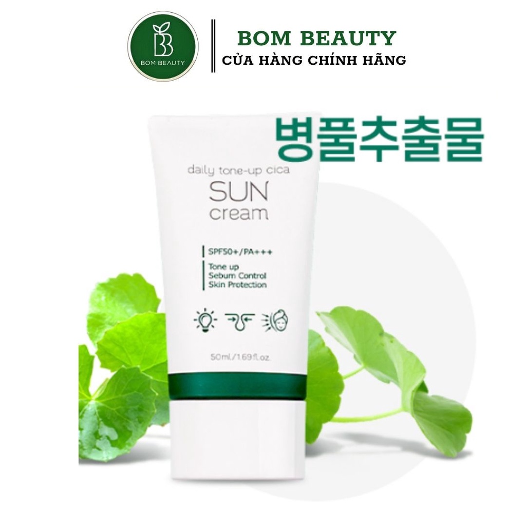 Kem chống nắng lai Prreti daily toneup cica sun cream