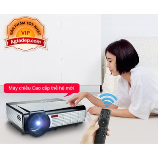 Máy chiếu Projector OSON A6 cao cấp (Độ nét rất cao) - Có hệ điều hành Android + Giá treo