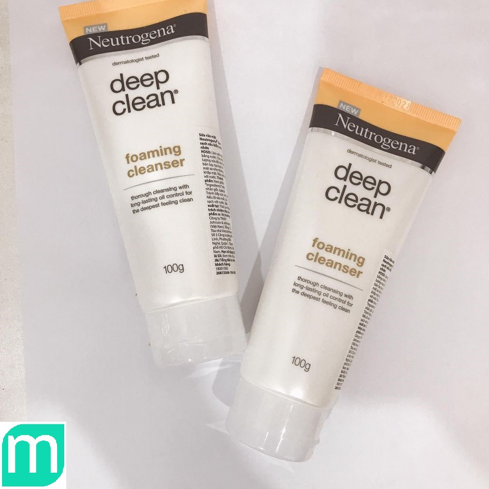 Sữa Rửa Mặt Neutrogena Deep Clean Foaming Cleanser