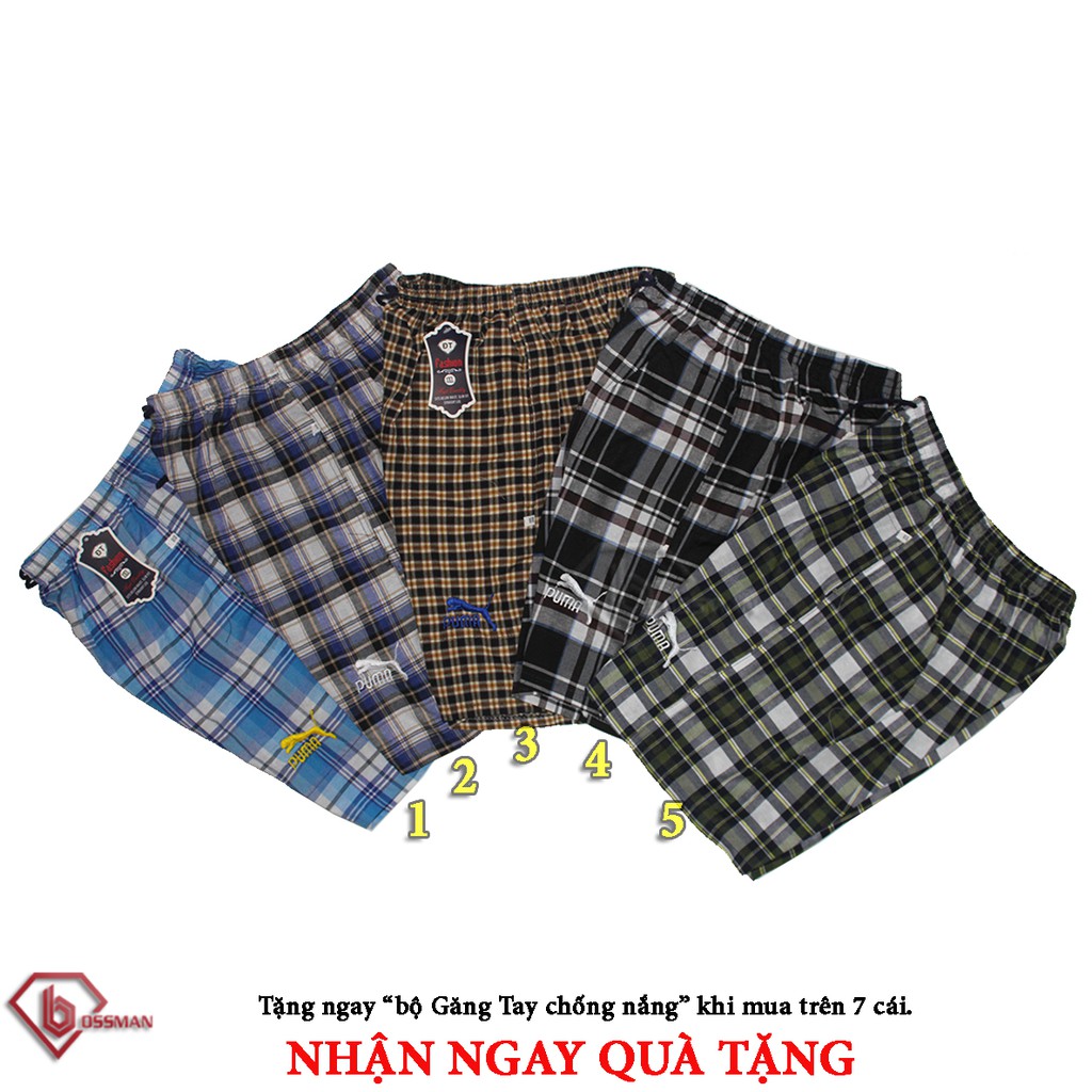 COMBO 5 Quần short nam Caro - Quần đùi nam mặc nhà VN.01 | BigBuy360 - bigbuy360.vn