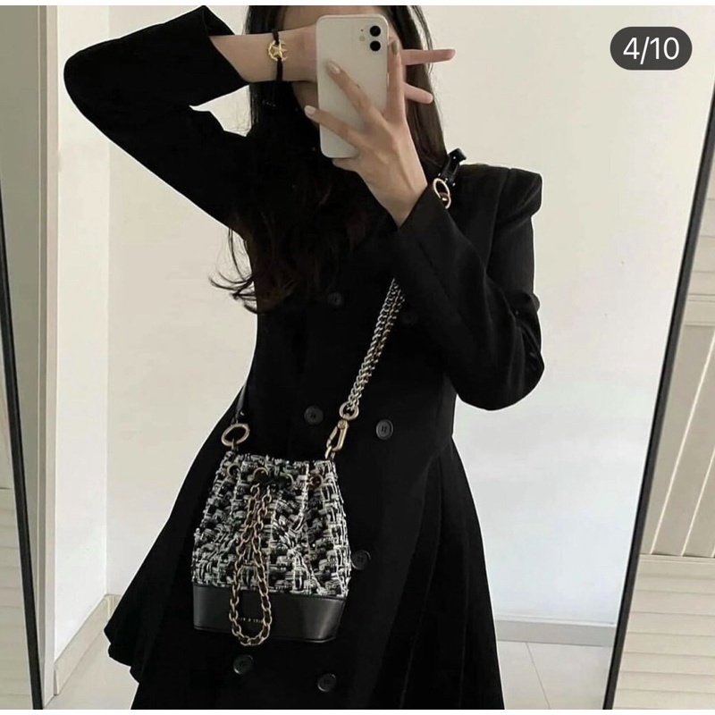 Túi bucket bag cnk xuất