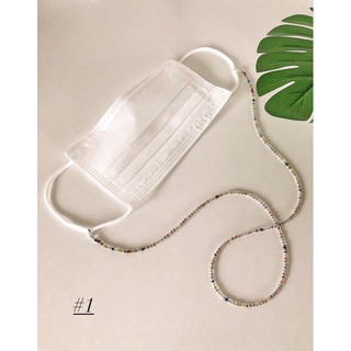 Dây móc khẩu trang hạt cườm tiện lợi