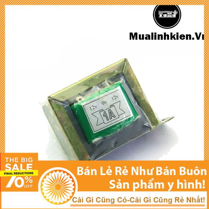 Biến Áp Đối Xứng 12V 1A