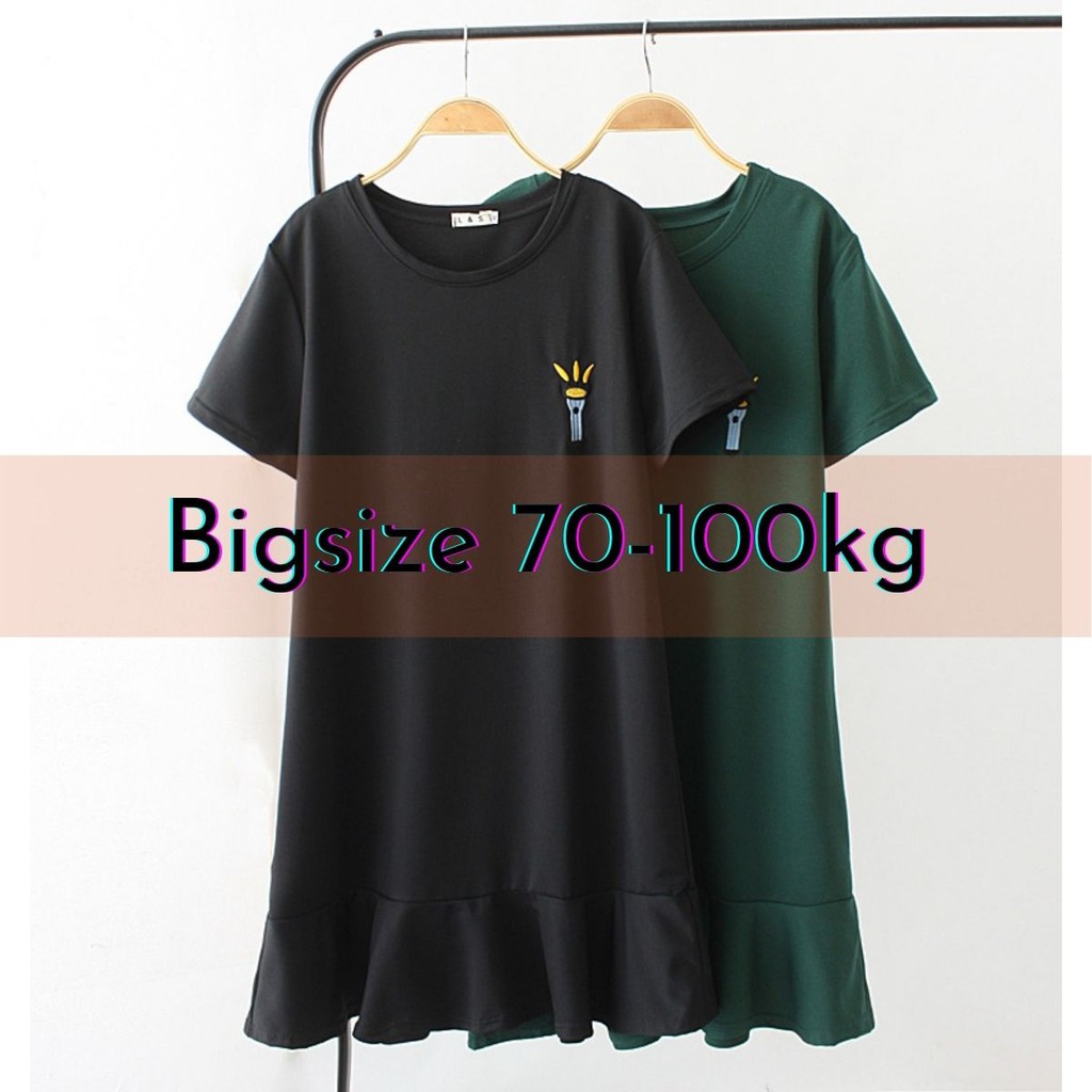[BIGSIZE] ĐẦM THUN BIGSIZE ĐẾN 70 - 100KG - AD1