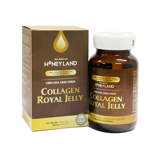 1 Hộp viên sữa ong chúa Royal Jelly Collagen 150v/hộp