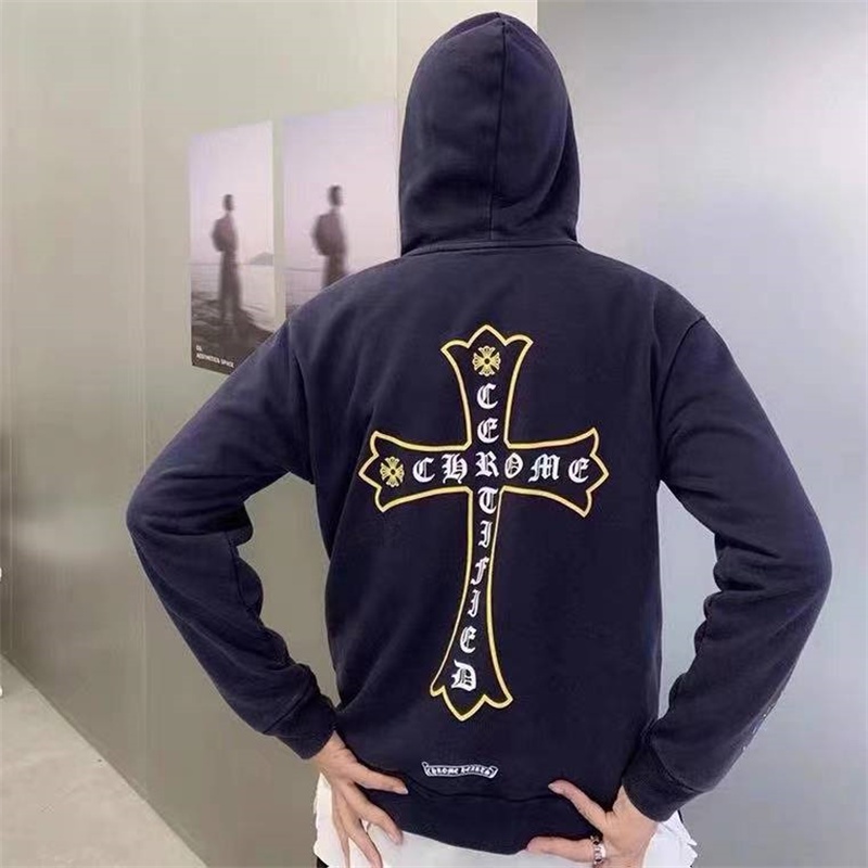 Áo Hoodie Tay Dài In Hình CHROME HEARTS Sanskrit Thời Trang Cho Nam Nữ