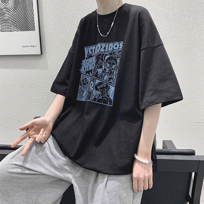 Áo phông nam nữ, áo thun cotton cộc tay hè unisex form trùm Mông dáng thụng xịn đẹp - ZADOLA FASHION