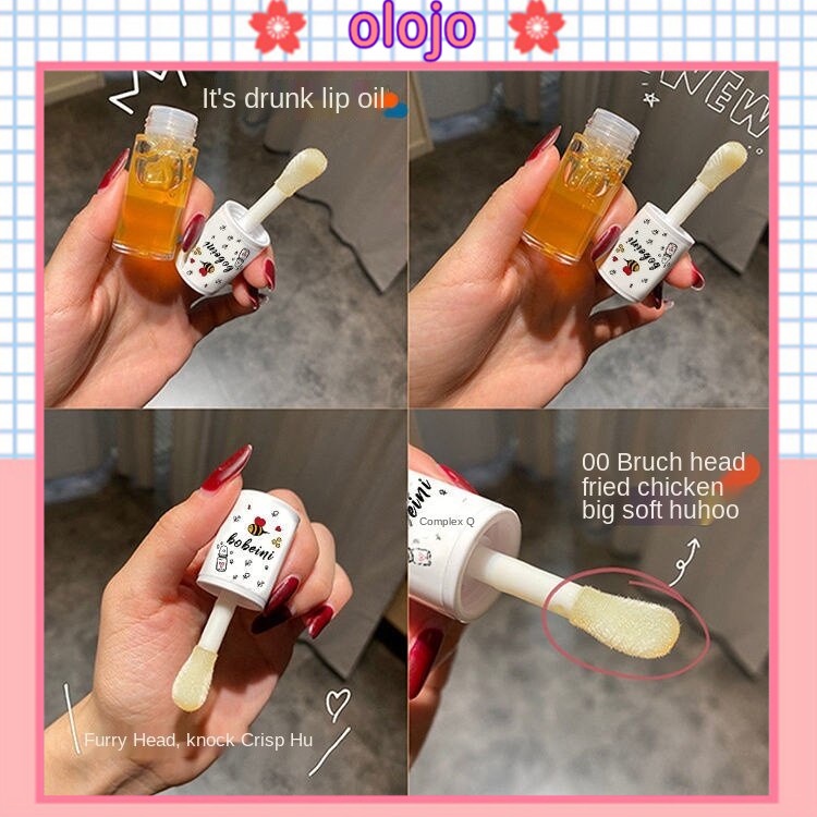 ⚜️Son dưỡng môi BOBEINI chiết xuất mật ong/đào/sữa mật ong dưỡng ẩm chống nứt nẻ