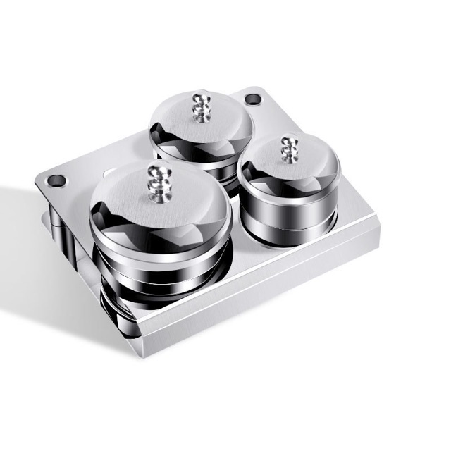 Bộ 3 cái ly inox đựng lq và bột đắp làm tay nail