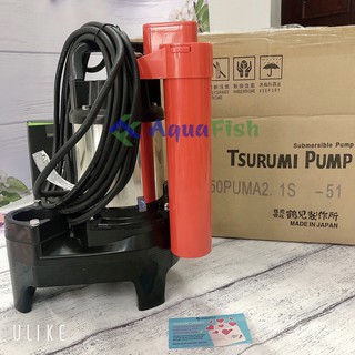 Máy Bơm Nước Hồ Cá Koi Tsurumi 50w, 100w, 150w, 200w, 400w, 750w xuất xứ Nhật Bản (dùng bơm luồng, bơm thác, bơm xả cặn)