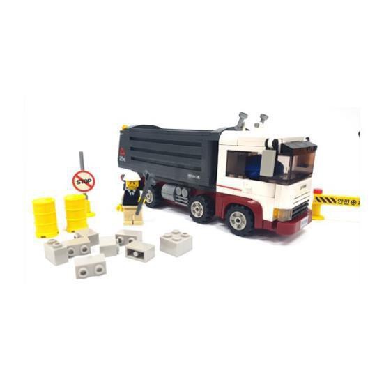 Bộ Lego Xe Công Trình - Đồ Chơi Xếp Hình Xe Tải Lego Công Trường Oxford ST33326 gồm 610 Mảnh An Toàn Cho Trẻ Em