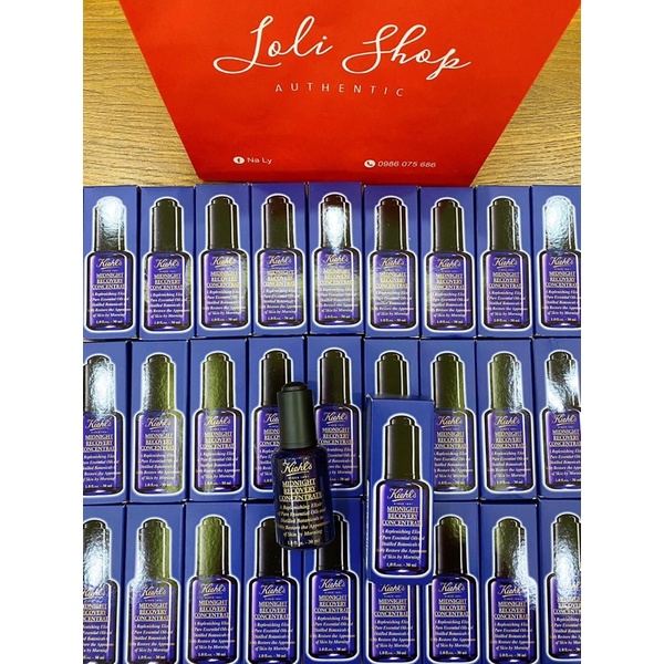 Kiehls Serum Tinh Chất Dưỡng Da Ban Đêm Kiehls (Kiehl's Midnight Recovery Concentrate) 15ml 30ml 50ml