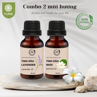 COMBO 2 CHAI TINH DẦU HOA LÀI, LAVENDER