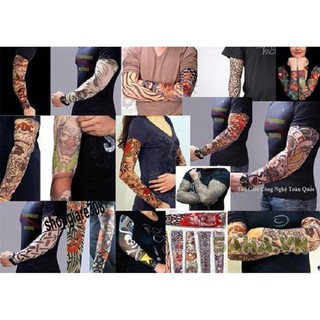 [GIÁ 1 ĐÔI] Bao Tay Giả Xăm Hình Cá Tính Phượt (Họa tiết ngẫu nhiên)