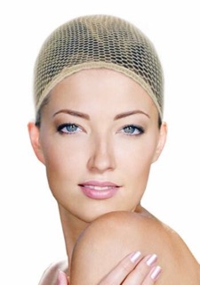 Wig cap ( lưới chụp tóc giả ) 2 loại : Đen - Da