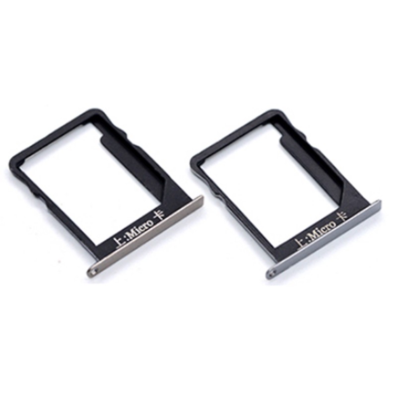 Khay thẻ SIM Khe cắm Chủ Adapter + Nano SD Card Tray Chủ Đối với Huawei Mate 7