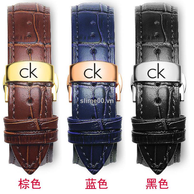 ck dây đeo thay thế chất liệu da bò cho đồng hồ đeo tay 16 18 20mm22