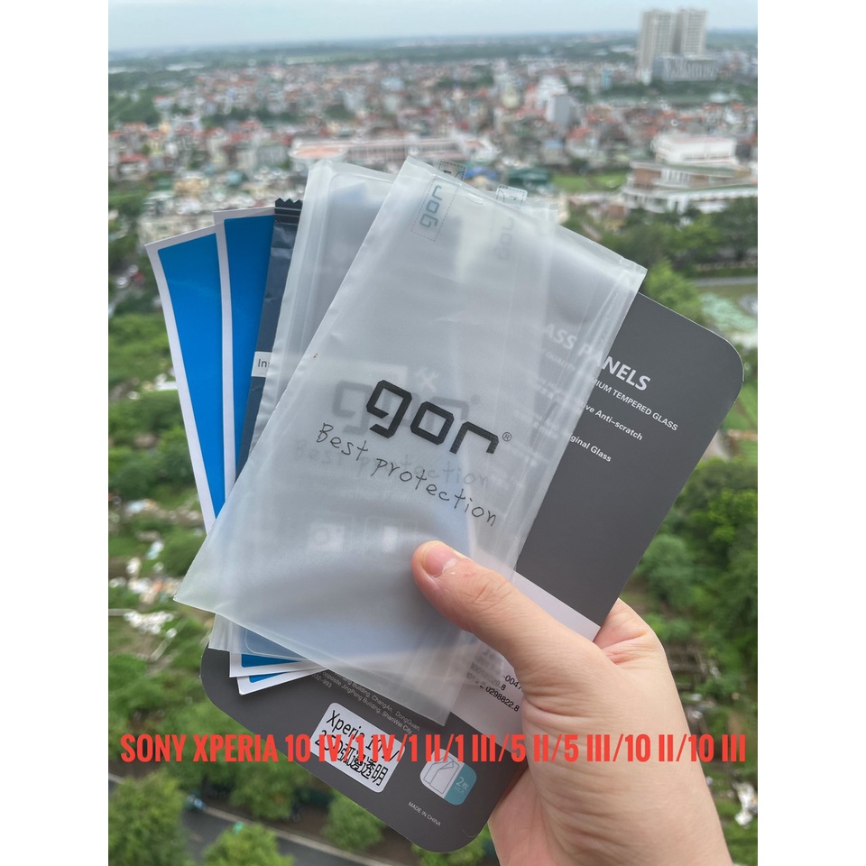 Bộ 2 kính cường lực GOR Sony Xperia 1V, 10V ,5IV ,1 IV, 10 IV, 1 II, 1 III,5 II, 5 III, 10II,10III trong suốt