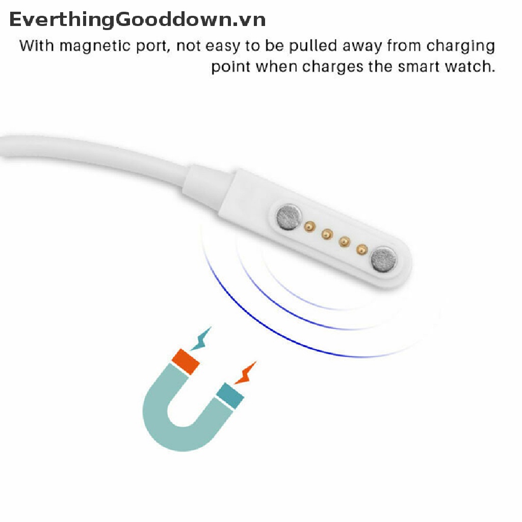 Dây Cáp Sạc USB 2.0 4 Pin Cho Đồng Hồ Thông Minh KW88.