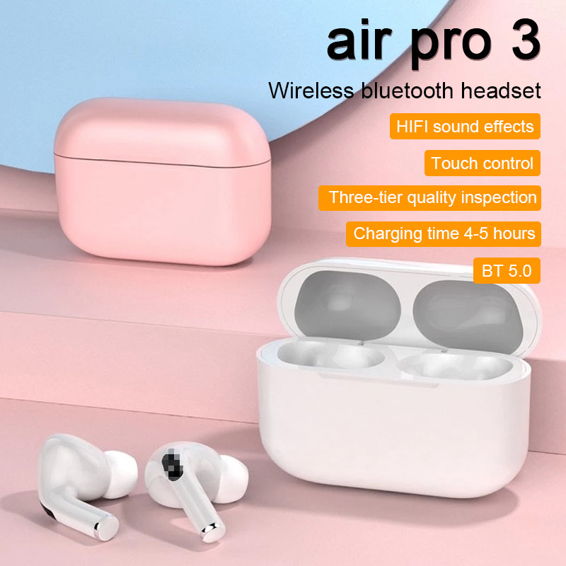 Tai Nghe Bluetooth 5.0 Màu Macaron Kèm Mic Dùng Cho Android Ios