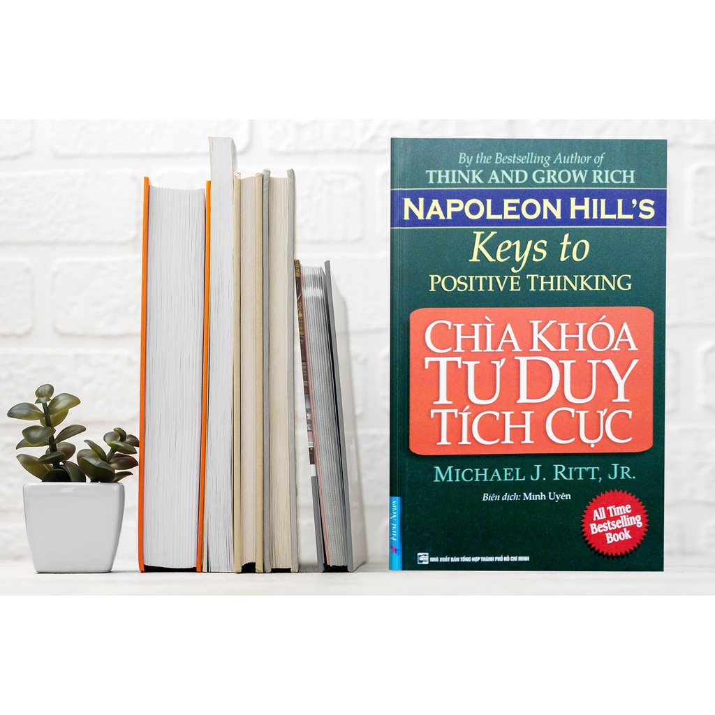 Sách - Combo Chìa Khóa Tư Duy Tích Cực + Bí Quyết Làm Giàu Của Napoleon Hill - First News