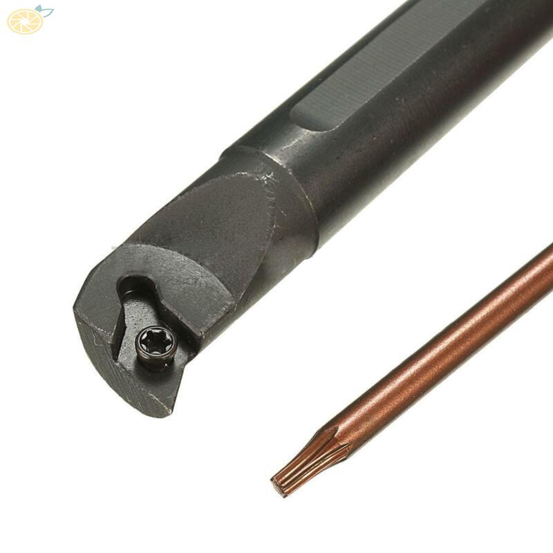 Cán dao CNC S12M-SDUCR07 + lưỡi DCMT0702 bằng thép không gỉ cho máy tiện kim loại