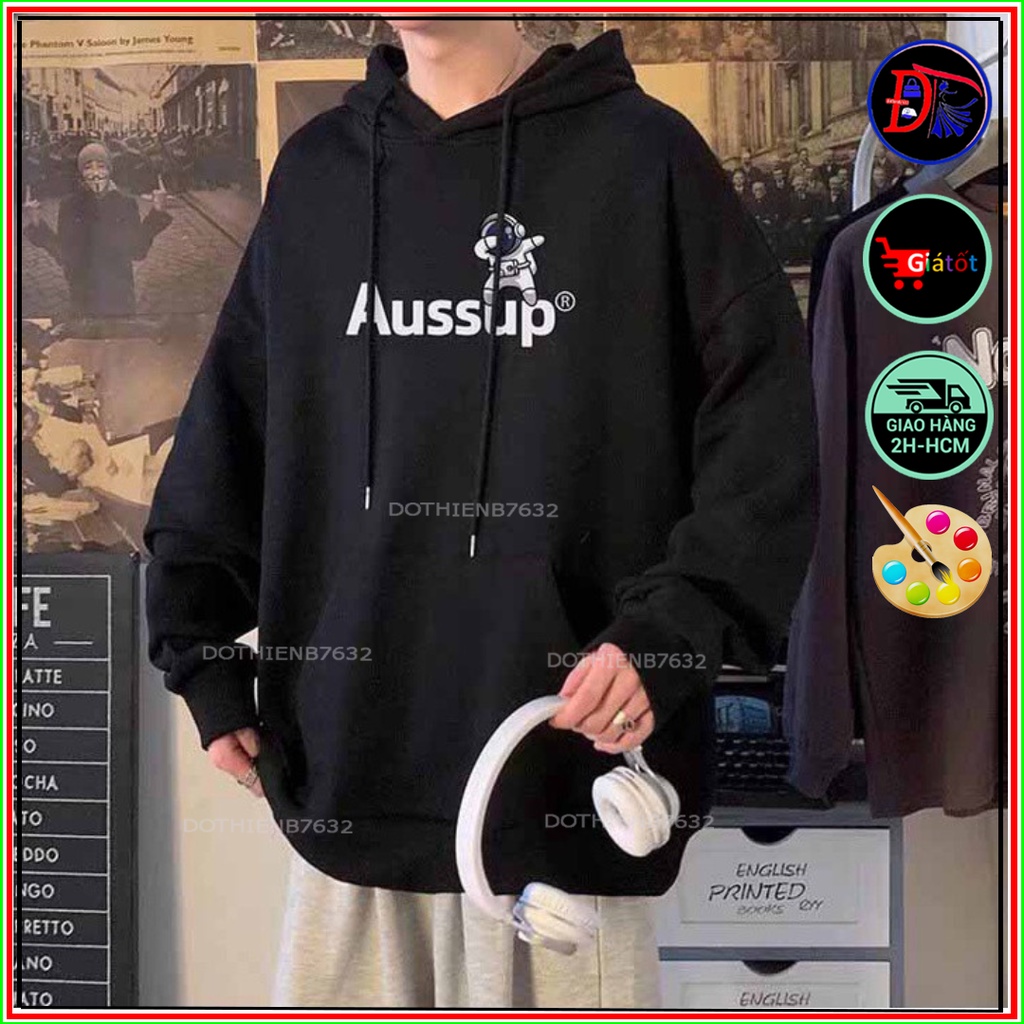 💖 MẪU HÓT 💖 Áo hoodie nam nữ có Nón unisex form rộng họa tiết cực đẹp thời trang năng động khoác Mũ to S0