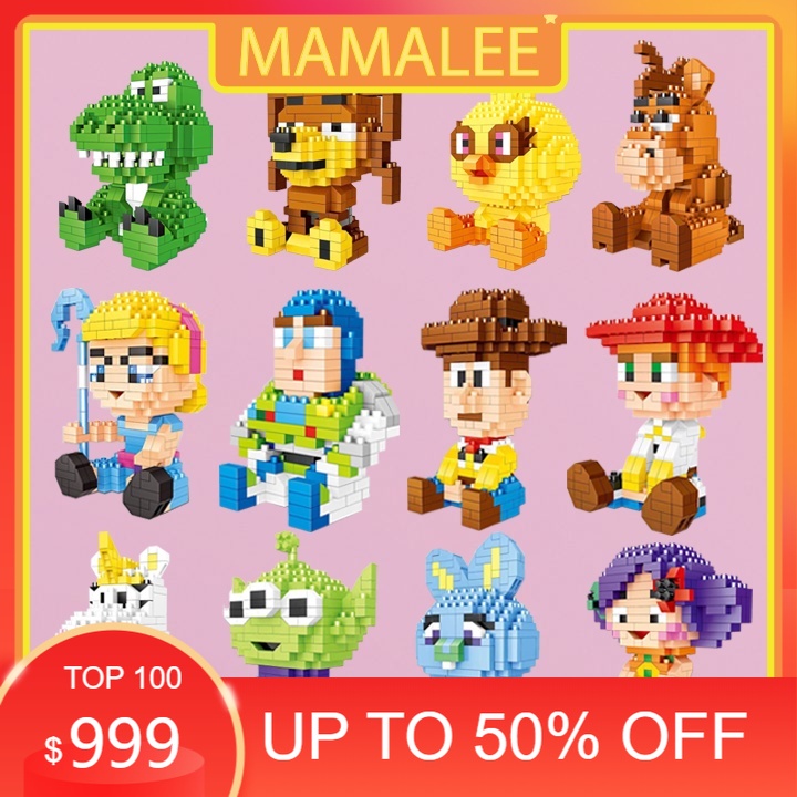 Lego 3D Toy Story - Đồ Chơi Lắp Ráp Mô Hình Nhân Vật Buzz Lightyear - Woody - Jessie nghia35