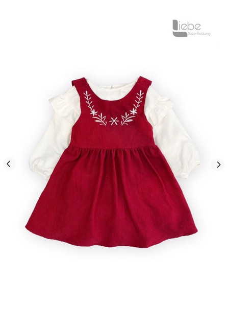 Set 2 chi tiết áo và váy yếm