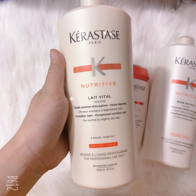 Dầu gội xả dành cho tóc khô Kerastase Nutritive 250ML/1000ML