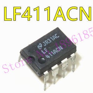 411CN 411C 411ACN LF LF411 LF411ACN Bộ khuếch đại hoạt động IC Dip-8 Đầu vào JFET thấp Mlb10