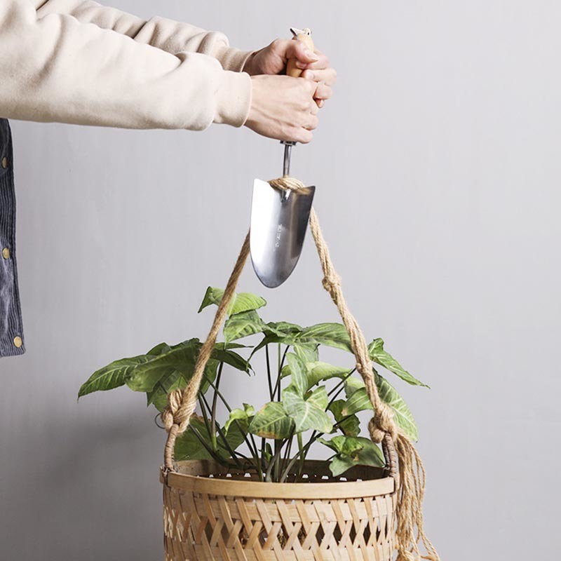 Bộ Dụng Cụ Làm Vườn Gồm Nĩa / Nĩa / Xẻng Làm Vườn Bằng Thép Không Gỉ Chịu Được Sức Nặng