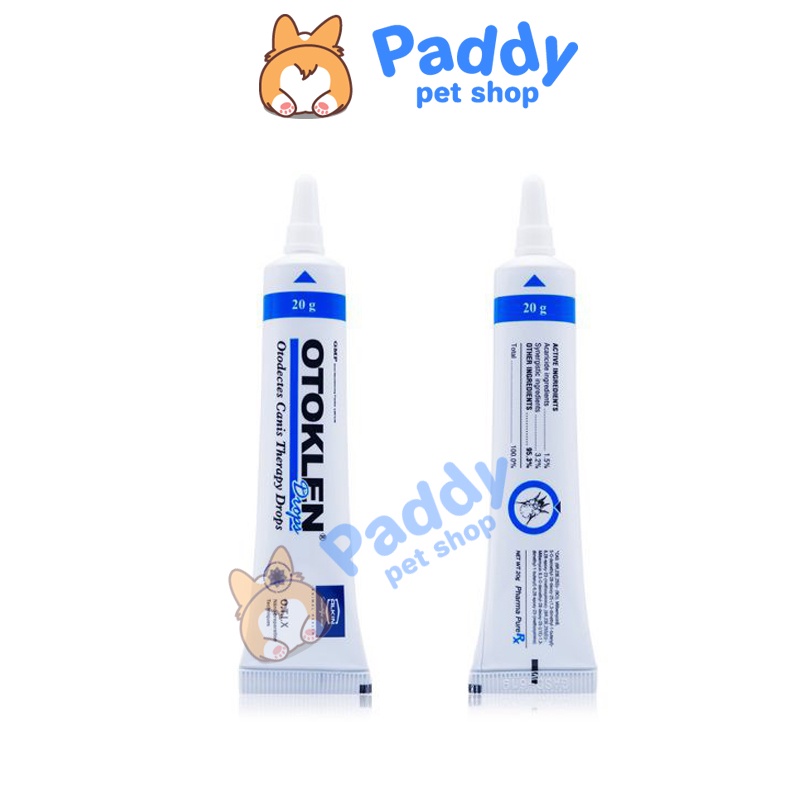 Nhỏ Tai Cho Chó Alkin Otoklen 20ml