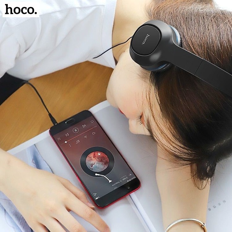 CHÍNH HÃNGTai Nghe Chụp Tai Hoco W24 Mua Tặng kèm 1 tai nhỏ - Tai Nghe Cao Cấp, Âm Thanh Hay - Bảo Hành Chính Hãng 12